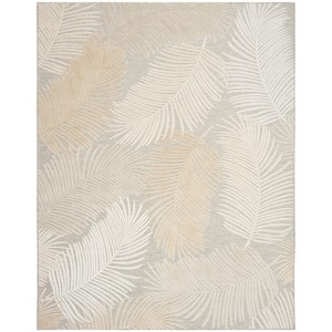 Nourison Suncoast Tropical Leaf Indoor/Outdoor Flatweave Rug - 1 of 4