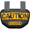 Battle Sports Caution Chrome Protective Football Back Plate - image 2 of 2