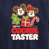 Boys' - Disney - Mickey and Minnie Official Cookie Taster Christmas Graphic Long Sleeve Fleece Sweatshirt - 2 of 4