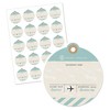 Big Dot of Happiness World Awaits - Travel Themed Party Favor Gift Tags (Set of 20) - 2 of 4