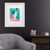 Trademark Fine Art - Frankie KerrDineen  Ice Cream Matted Framed Art - 2 of 4
