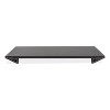 Lo Riser Monitor Stand, For 32" Monitors, 24" x 11" x 2" to 3", Black, Supports 30 lb - 4 of 4