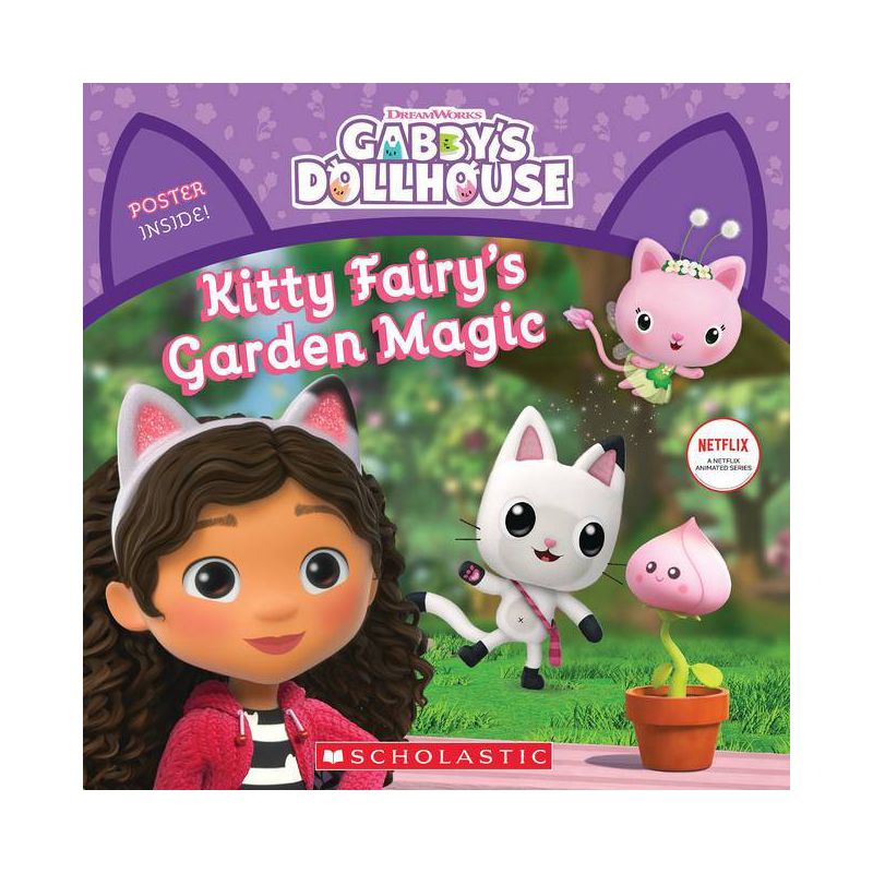 Kitty Fairy's Garden Magic (Gabby's Dollhouse Storybook) - by  Gabhi Martins (Paperback), 1 of 2