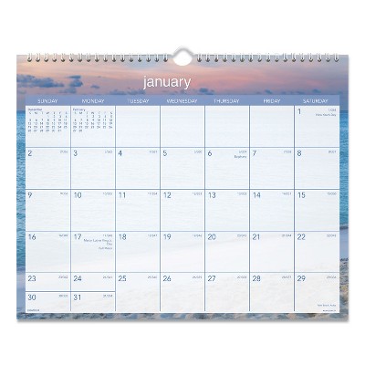 AT-A-GLANCE Tropical Escape Wall Calendar 15 x 12 2022 DMWTE828