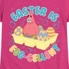 Girls' - SpongeBob Squarepants - Easter Is Egg Fitted Short Sleeve Graphic T-Shirt - 2 of 4