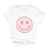 Simply Sage Market Women's Floral Smiley Face Long Sleeve Graphic Tee - 2 of 4
