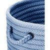 Colonial Mills Simply Home Solid - Blue Ice 24"x24"x14"  100% Polypropylene Round - 4 of 4