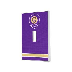 MLS Eastern Conference Teams Stripe Hidden-Screw Light Switch Plate for Single Toggle - 1 of 4