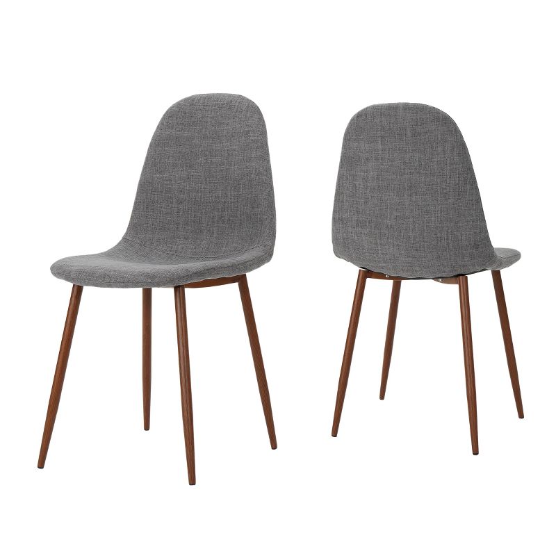 Set of 2 Raina Mid-Century Dining Chair - Christopher Knight Home, 1 of 6