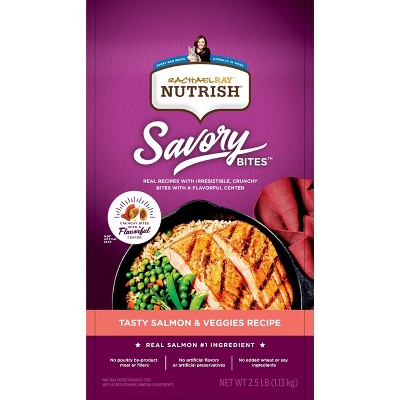 Rachael Ray Nutrish Tasty Salmon and Veggies Recipe Dry Cat Food - 2.5lbs