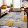 World Rug Gallery Contemporary Distressed Design Area Rug - image 2 of 4