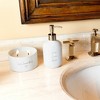 Pavilion Gift Company - Love Lives Here - Double Wick 10 oz 100% Soy Wax Candle Scent: Tranquility - Flame Candles - 3 of 4
