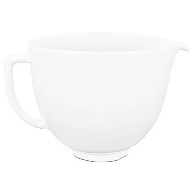 KitchenAid 5qt White Chocolate Ceramic Bowl - White