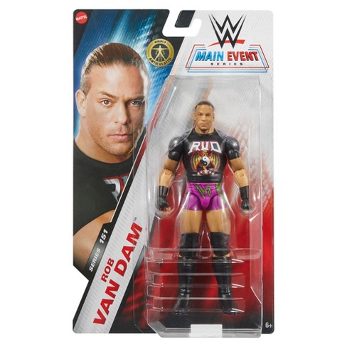 WWE Rvd wrestling action figure Wwe autographed deals smugged