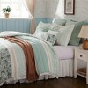 9 Pcs Paisley Print Percale Cotton Comforter Set, All Season Home Textile fits Elegant Bedroom Decor - 3 of 4