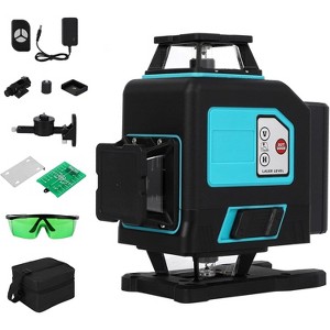 Laser Level, 360 Self Leveling, 1/4 x 360¡ã High Brightness Cross Line Laser, 3 Modes - 1 of 4