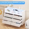 Dresser for Bedroom, Modern 6 Drawer Double Dresser with Wide Drawers - 4 of 4
