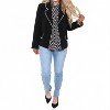 Women's Rickrack Edge Blazer - 2.7 AUGUST APPAREL - 4 of 4