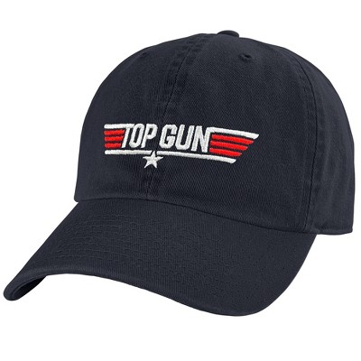 Top Gun Logo Adult Dad Cap Navy OS