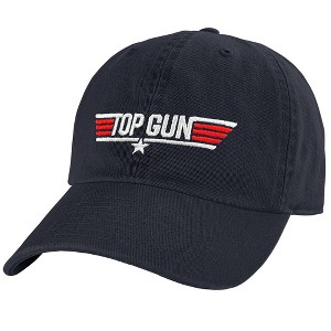 Top Gun Logo Adult Dad Cap Navy OS - 1 of 4