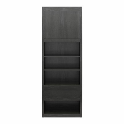 Signature Sleep Paramount Single Bedside Bookcase with Pullout Nightstand and Storage