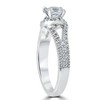 Pompeii3 1 1/6ct Twist Diamond Engagement Ring 14K White Gold - image 3 of 4