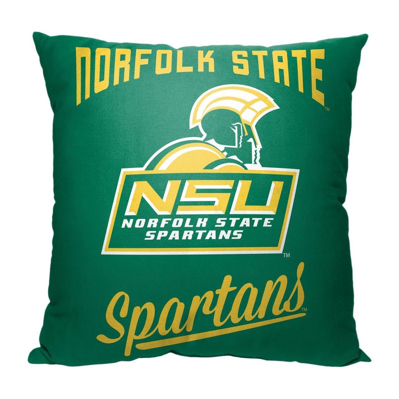 18&#34; x 18&#34; NCAA Norfolk State Spartans Alumni Pillow, 1 of 4