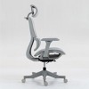 Ergonomic High Back Mesh Office Chair with 4D Adjustable Armrests, Lumbar Support, Comfort Mesh Desk Chair for Home Office - Cuddlewood - 2 of 4