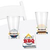 Big Dot of Happiness Fire Up the Grill - Funny Summer BBQ Picnic Party Decorations - Drink Coasters - Set of 6 - 3 of 4