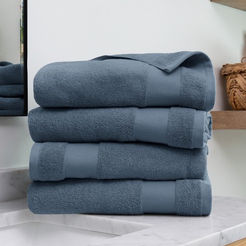 Set Of 4 Bath Towels Washcloths And Hand Towels 100 Super Plush Premium Cotton Becky Cameron Target