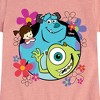 Girls' - Disney - Floral Group Fitted Short Sleeve Graphic T-Shirt - 2 of 4