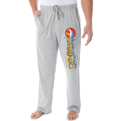 ThunderCats Men's Classic Cartoon Logo Adult Loungewear Sleep Pajama Pants