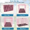 BestMassage 24/30/36/42/48 Inch Dog Crate Dog Cage Dog Kennel with Double Door Removable Tray & Handle Indoor Outdoor Pet Crate - 3 of 4