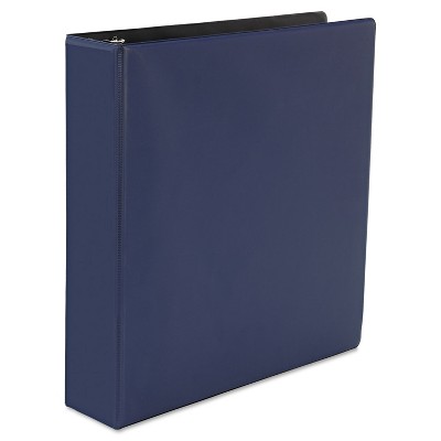 UNIVERSAL D-Ring Binder 2" Capacity 8-1/2 x 11 Navy Blue 20788