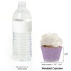 Big Dot of Happiness Purple Confetti Stars - Simple Party Decorations - Party Cupcake Wrappers - Set of 12 - 3 of 4