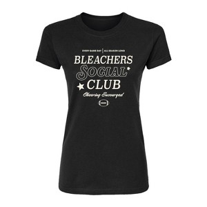Women's - Instant Message - Bleachers Social Club Fitted Graphic T-Shirt - 1 of 3