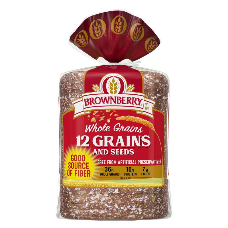 Brownberry 12 Grain Bread - 25oz, 1 of 12