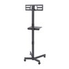 Dexmalle Mobile TV Stand on Wheels - 4 of 4