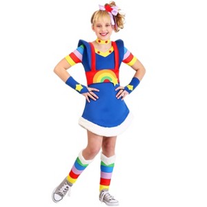 HalloweenCostumes.com Girl's Rainbow Brite Costume - 1 of 4