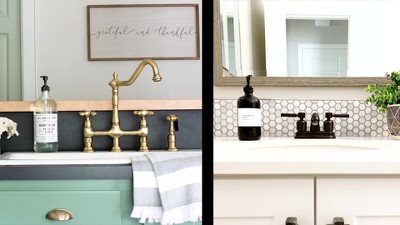 Elinvar Polished Chrome Kitchen Soap Dispenser with ABS Bottle