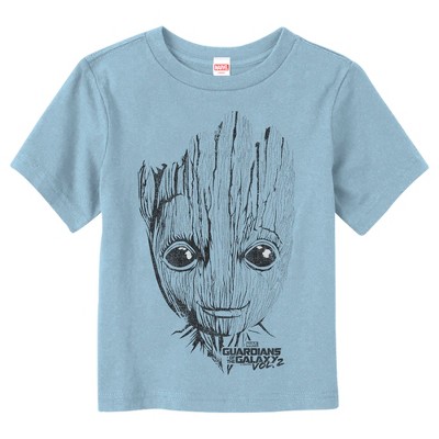 Toddler's Marvel Guardians of the Galaxy Vol. 2 Groot Face T-Shirt