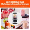 VEVOR Professional Blender with Shield, Commercial Blenders, 68 oz Glass Jar Blender Combo, Stainless Steel 9 Speed & 5 Functions Blender, White - 4 of 4