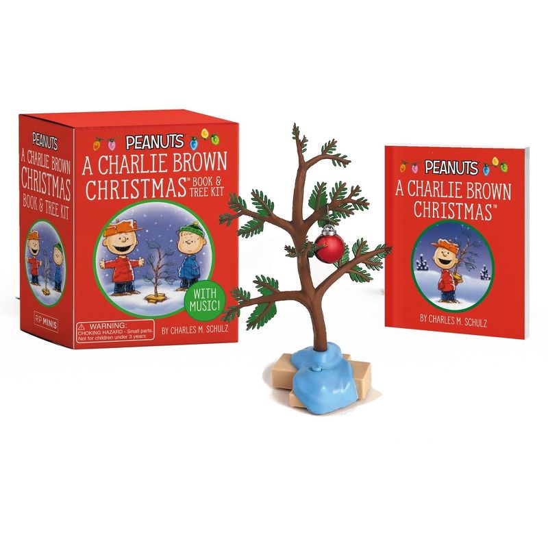A Charlie Brown Christmas: Book and Tree Kit - (Rp Minis) by  Charles M Schulz (Paperback), 1 of 2