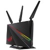 Asus Rapture AC2900 Ethernet Wireless Router With Asus AiMesh Black GTAC2900 Manufacturer Refurbished - 3 of 4