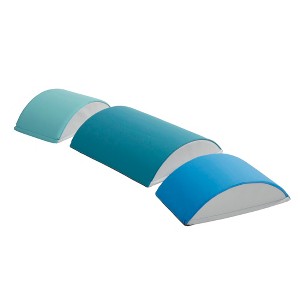 ECR4Kids SoftZone Colorful Log Climber Set, 3-Piece - 1 of 4