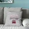 NCAA Montana Grizzlies 16" Heather Gray Sweatshirt Pillow - 4 of 4