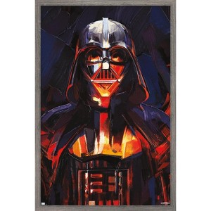 Trends International Star Wars: Obi-Wan Kenobi - Darth Vader Painting Framed Wall Poster Prints - 1 of 4