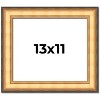 PosterPalooza | Photo Size Traditional Gold Picture Frame - UV Acrylic, Foam Board Backing, Hanging Hardware - 2 of 4