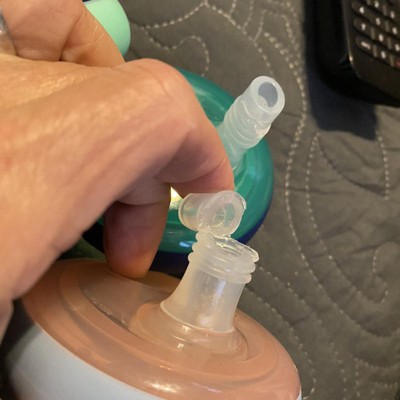  The First Years Stitch Silicone Straw Cup — Spill