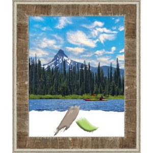 Amanti Art Farmhouse Brown Narrow Wood Picture Frame - 1 of 4